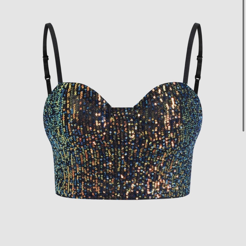 Mermaid Sequin Cami Top